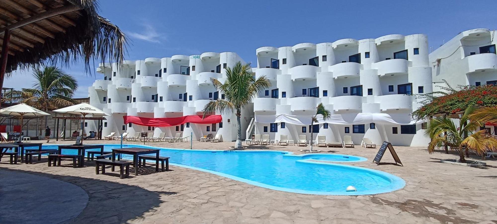 Loki del Mar Hostel Máncora Buitenkant foto
